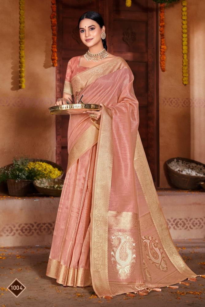 Saroj Niddhi Sequence Pallu Soft Fancy Fabric Saree Catalog